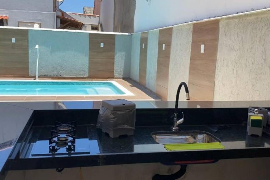 Casa Com Piscina, Grande E Espacosa No Condominio Dos Passaros Cabo Frio Eksteriør billede